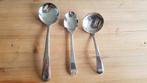 3 verzilverde lepeltjes, Ophalen of Verzenden, Rvs of Chroom, Los bestek