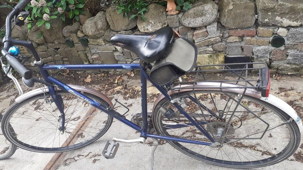 GAZELLE Heren toerfiets  - Ideaal voor lange afstanden, 28 inch, Gebruikt, 15 tot 20 versnellingen, 57 tot 61 cm