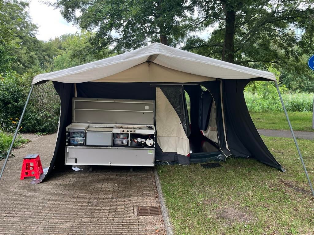 Combi Camp Country (Venezia) met verwarming en een boiler, Caravans en Kamperen, Ophalen, Combi-Camp, Meerkleurig, Tot en met 2