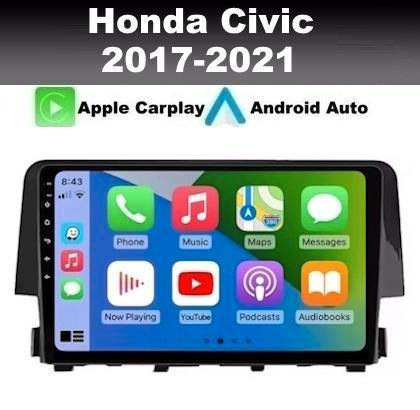 Honda Civic 2017-2021 radio navi apple carplay android auto, Ophalen of Verzenden, Nieuw