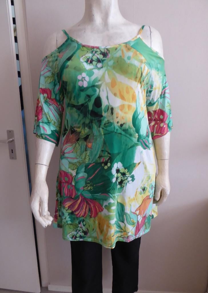 195.. zgan jurk tuniek maat 44 - 46 ?, Ophalen of Verzenden, Zo goed als nieuw, Overige kleuren, Blouse of Tuniek