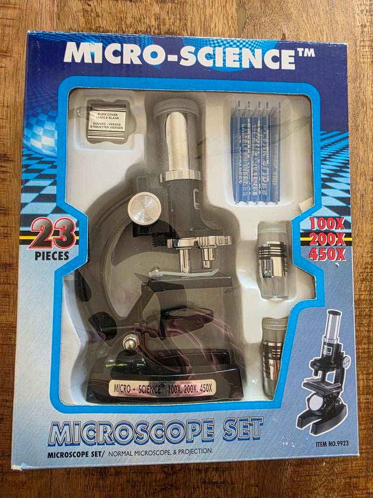 Micro science, Audio, Tv en Foto, Optische apparatuur | Microscopen, Ophalen of Verzenden, Nieuw, Minder dan 400x, Biologische microscoop