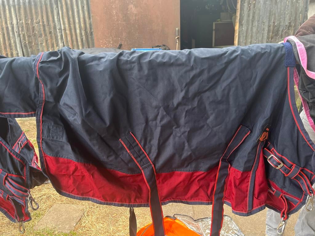 Shetland deken, Dieren en Toebehoren, Paarden en Pony's | Dekens en Dekjes, 100 g, Shetlander/Mini, Overige materialen, Zo goed als nieuw