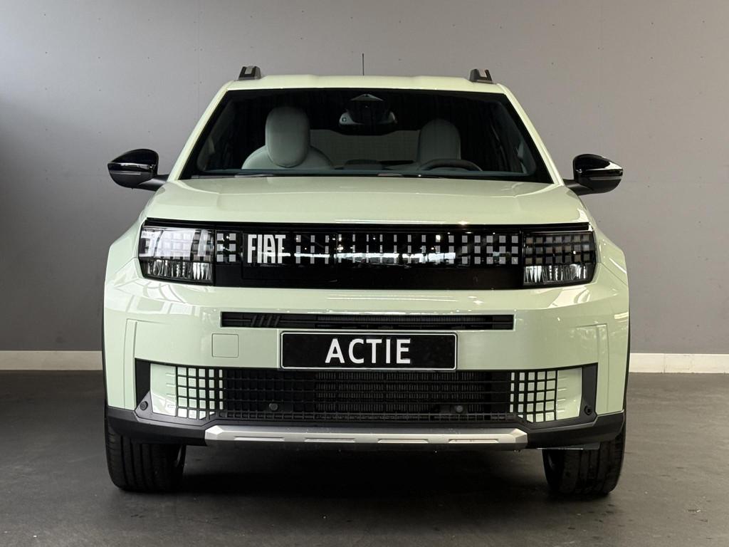 Fiat Grande Panda La Prima 44 kWh 1 Fase / Voordeel 2+6 jaar, Auto's, 12 maanden, Stof, Lane Keeping Assist, Panda