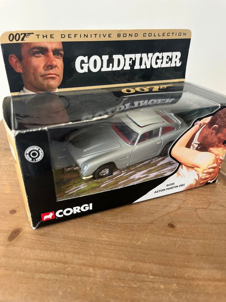 Corgi 007 Goldfinger Aston Martin DB5 - Nieuw in doos, Ophalen of Verzenden, Zo goed als nieuw