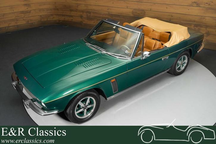 Jensen Interceptor MK3 Cabriolet | Uitvoerig Gerestaureerd |, Auto's, Oldtimers, Bedrijf, Te koop, Lederen bekleding, Open dak