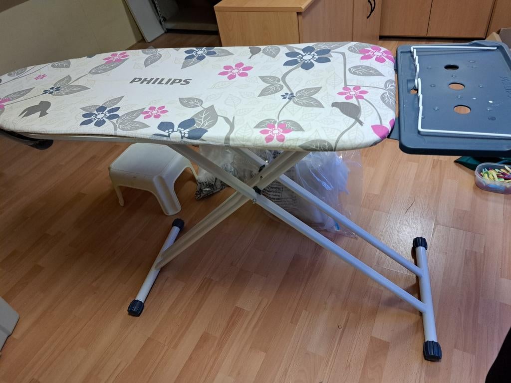 Philips strijkplank breed model, Ophalen