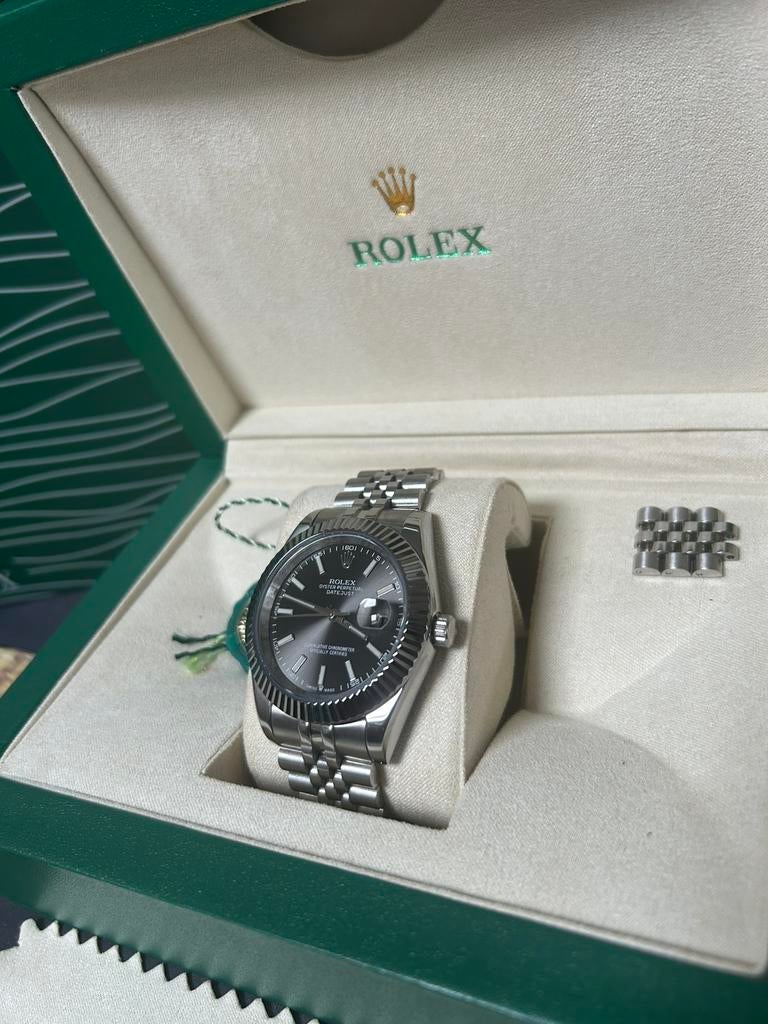 Datejust 41MM, Sieraden, Tassen en Uiterlijk, Horloges | Heren, Ophalen of Verzenden, Nieuw, Staal, Rolex