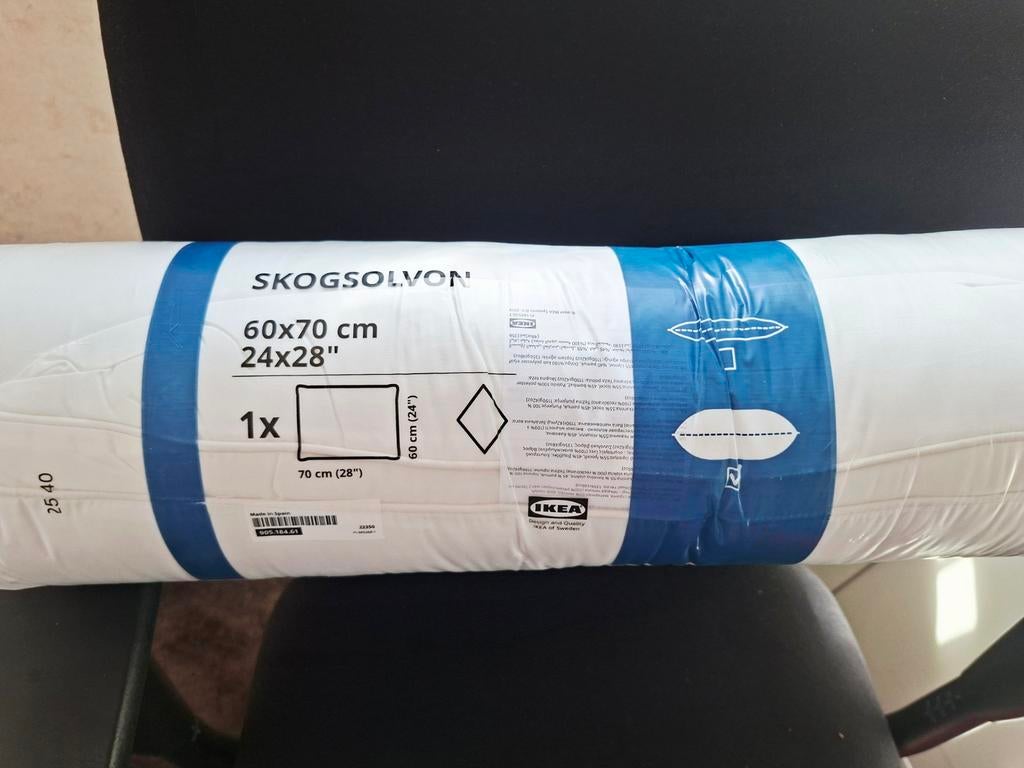 IKEA kussen SKOGSOLVON 60x70 cm – nieuw, Ophalen, 50 tot 75 m², Wit