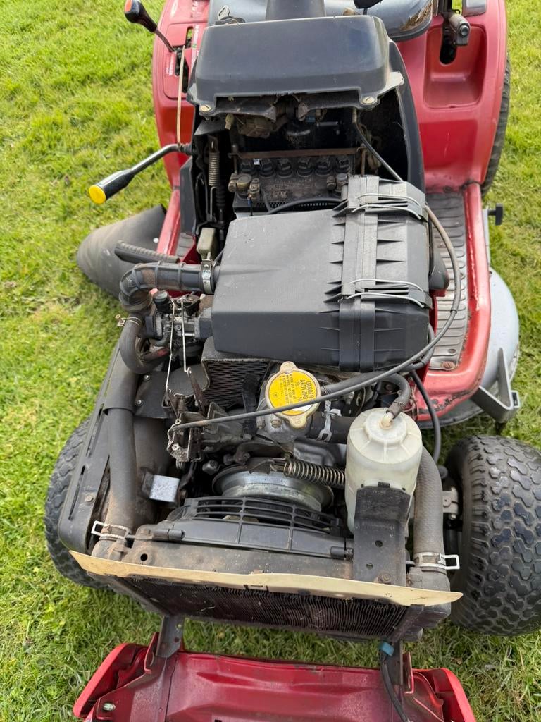 Honda  4514 zitmaaier, Tuin en Terras, Zitmaaiers, Ophalen of Verzenden, Gebruikt, Opvangbak, 120 cm of meer