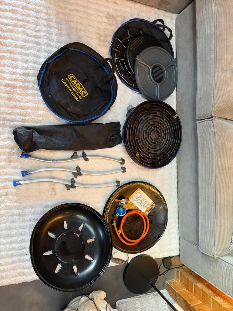 Skottelbraai, Ophalen, Zo goed als nieuw