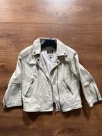 Bershka leren jasje maat L, Ophalen of Verzenden, Zo goed als nieuw, Maat 42/44 (L), Beige