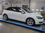 Volkswagen Golf Cabriolet Topconditie NAP Aankoopkeuring toe, Voorwielaandrijving, Euro 5, Stof, Zwart