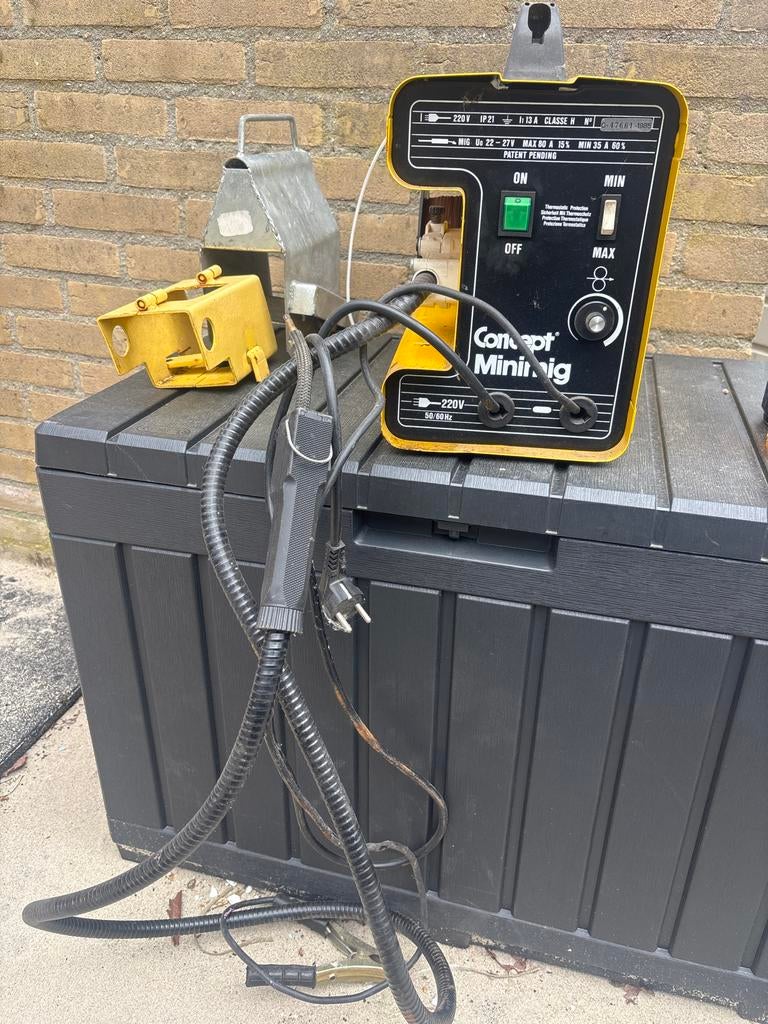 Concept Minimiq lasapparaat, Ophalen of Verzenden, Gebruikt, Minder dan 150 ampère, Overige typen