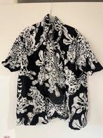 Heren blousje hawaii M, Ophalen of Verzenden, Gedragen, Zwart, H&M