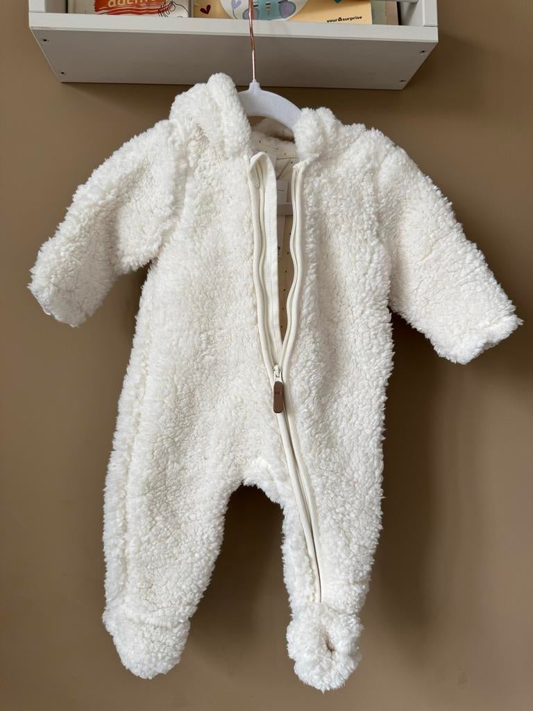 H&M wit kinderwagen pak, berenpak, nieuw maat 56, Ophalen of Verzenden, Nieuw, Jongetje of Meisje, Pakje