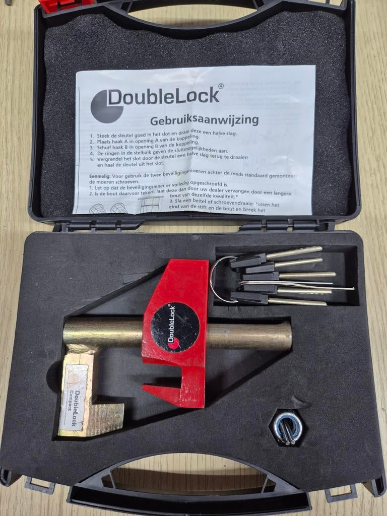 DoubleLock Compact Disselslot, Ophalen, Zo goed als nieuw