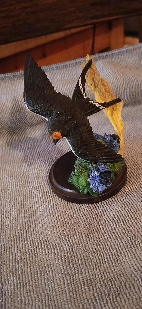 Beeldje Zwaluw - Onze Mooie Vogelwereld Collectie, Ophalen, Zo goed als nieuw, Dier