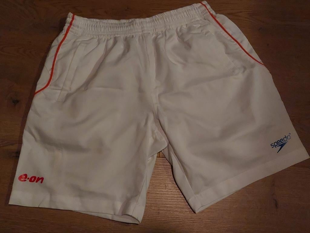 TeamNL witte korte sportbroek zwemshort NOCNSF zgan, Maat 38/40 (M), TeamNL, Wit, Overige typen