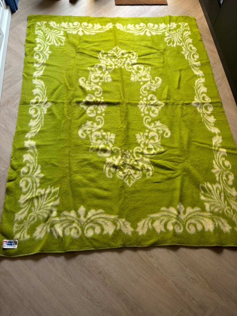 Didas groot (250x185cm) wollen deken - kan nog een ronde mee, Ophalen of Verzenden