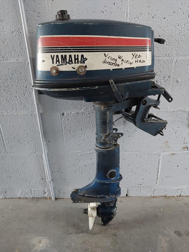 Yamaha buitenboordmotor twee takt, Ophalen of Verzenden, Zo goed als nieuw, Overige typen, Minder dan 15 m²