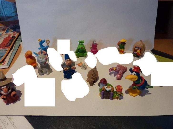 verrassingseieren figuurtjes (3) diversen figuurtjes, Verzamelen, Verrassingseieren, Zo goed als nieuw, Hardplasticfiguren, Ophalen of Verzenden