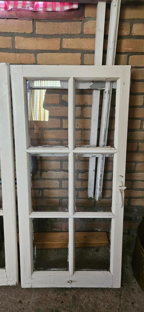 Oude ramen, Ophalen, Gevelraam of Ruit, Gebruikt, Minder dan 80 cm