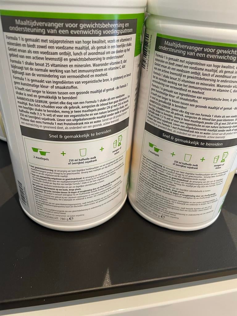 Herbalife Formula 1 Maaltijdvervanger - Diverse Smaken, Ophalen of Verzenden, Nieuw, Drank