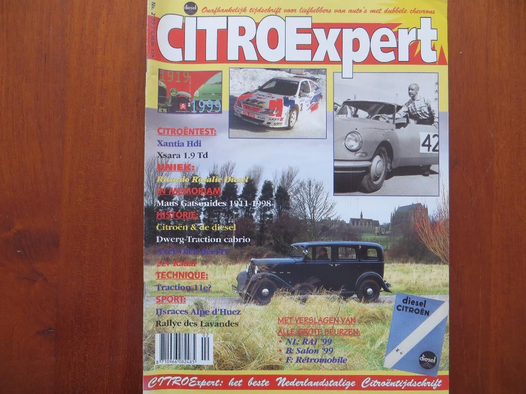 CitroExpert 2 1999 Xantia, Axel, Xsara, Maus Gatsonides, Ophalen of Verzenden, Nieuw, Citroën
