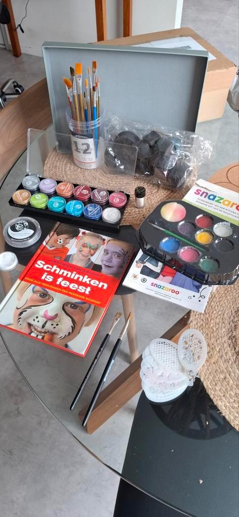 Professionele schmink set PartyXplosion & Snazaroo, Hobby en Vrije tijd, Feestartikelen, Zo goed als nieuw, Schmink, Carnaval