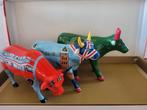 3x cow parade., Ophalen of Verzenden, Gebruikt, Dier