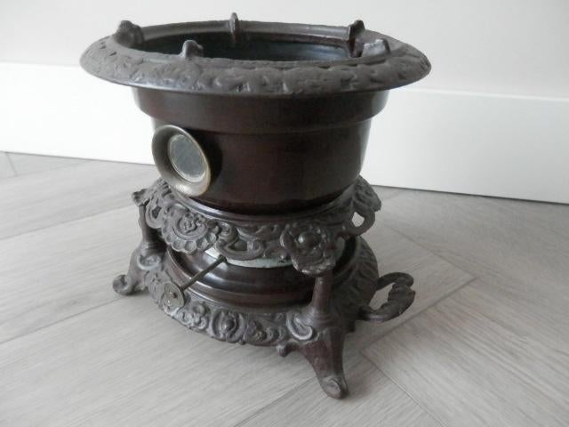 Zeer gaaf oud petroleum set, Antiek en Kunst, Ophalen of Verzenden