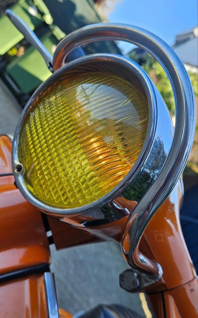 GEZOCHT: chroom koplamp beugel Zundapp Roller., Ophalen of Verzenden, Koplamp