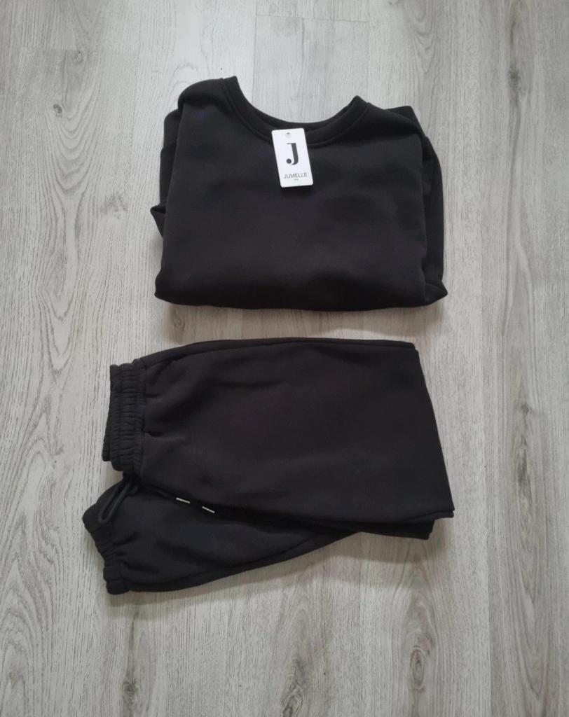 Huispak zwart one size, Verzenden, Nieuw, Zwart