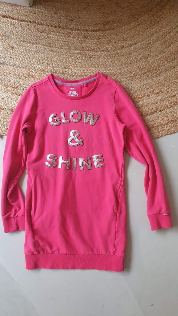 WE GAAF JURKJE 134 140 ROZE STOER, WE, Meisje, Ophalen of Verzenden, Zo goed als nieuw