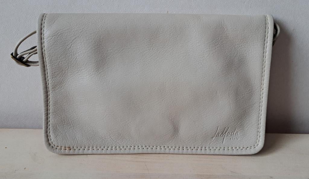 Jamoda clutch, kleine tas, Ophalen of Verzenden, Zo goed als nieuw, Grijs, Dame