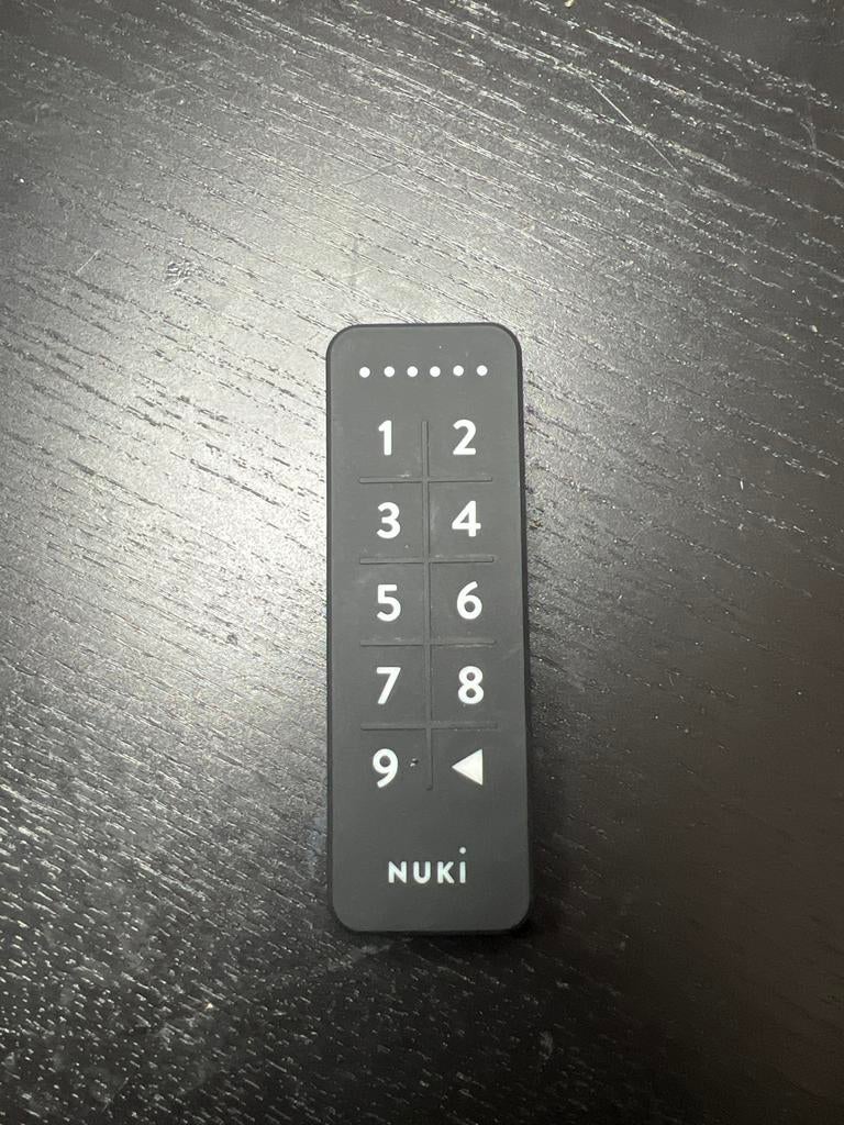 Nuki Keypad - Toegangscontrole voor slimme sloten, Ophalen of Verzenden, Zo goed als nieuw, Overige typen