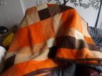 1 persoons zuiver wollen deken, Huis en Inrichting, Woonaccessoires | Plaids en Woondekens, Ophalen of Verzenden, Gebruikt