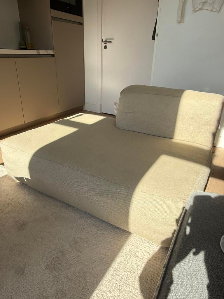 Hay Mags Soft Beige sofa, Ophalen, Gebruikt, Tweepersoons, Minder dan 150 cm