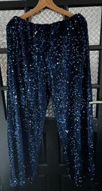 Blauw, rood of zwarte glitter paillet broek, Kleding | Dames, Grote Maten, Ophalen of Verzenden, Nieuw, Zwart, Broek of Spijkerbroek