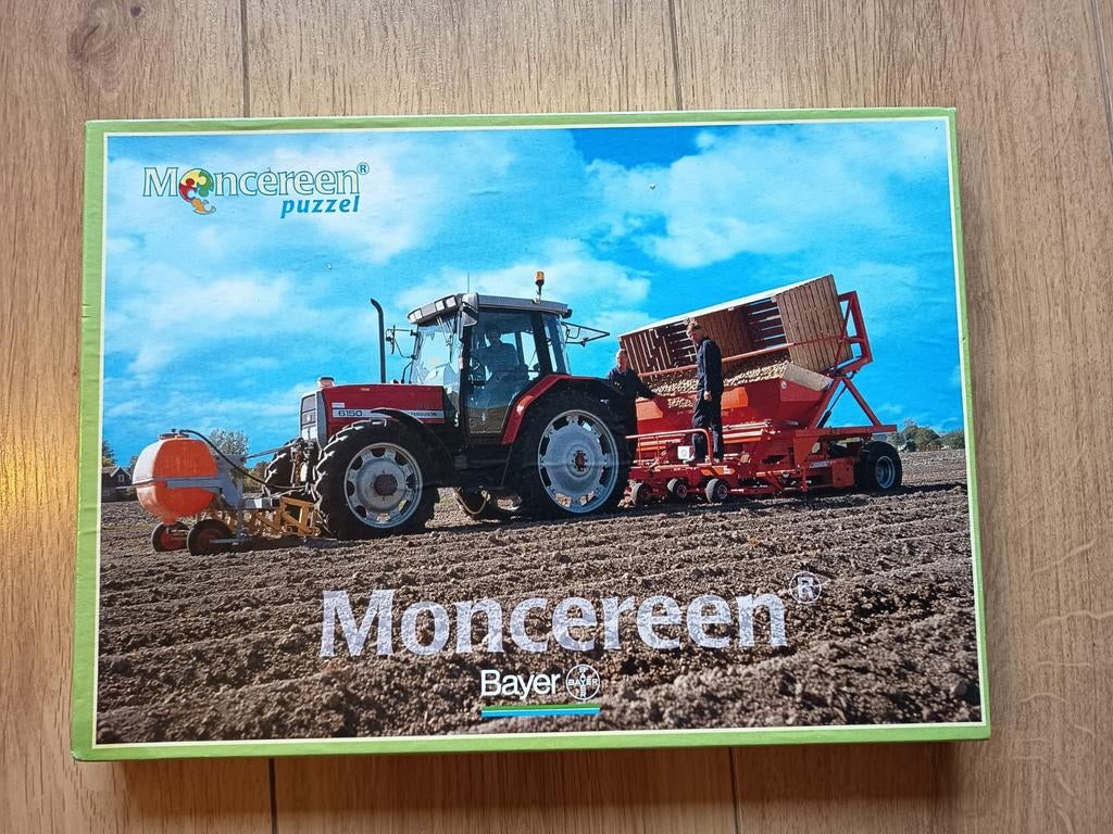 Massey Ferguson puzzel, Hobby en Vrije tijd, Modelauto's | 1:32, Ophalen of Verzenden, Zo goed als nieuw, Tractor of Landbouw