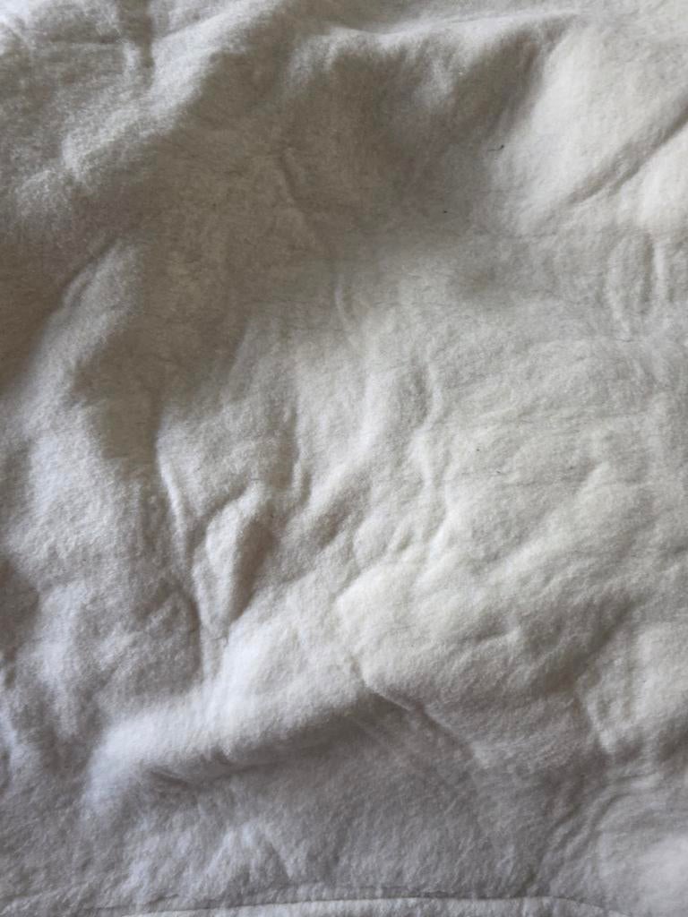 Wollen onderdeken, Eenpersoons, Ophalen of Verzenden, Zo goed als nieuw, Hoeslaken of Sloop