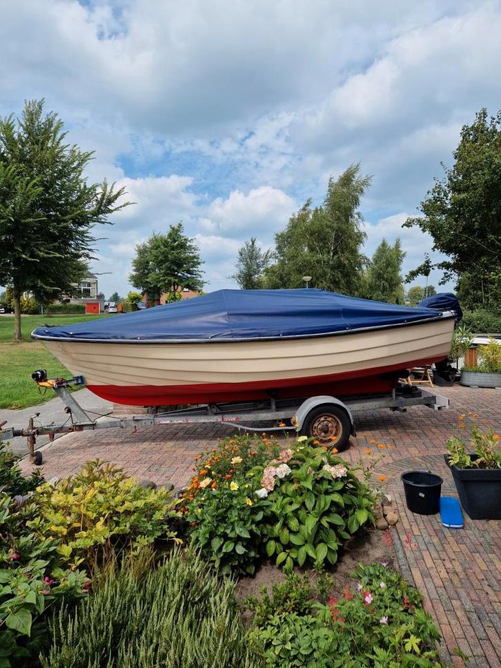 sloep adria 501, Watersport en Boten, Motorboten en Motorjachten, Polyester, Tot 6 meter, Benzine, 10 tot 30 pk, Ophalen