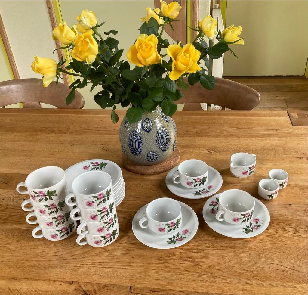 Vintage Villeroy & Boch Rose Luxembourg servies, Antiek en Kunst, Ophalen of Verzenden