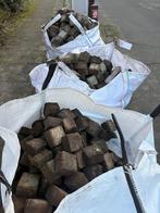 Terras kasseien in big bags - gratis, Ophalen, Gebruikt, Klinkers, 10 m² of meer