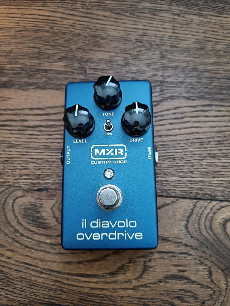 MXR Custom Shop Il Diavolo Overdrive Pedaal, Ophalen of Verzenden, Zo goed als nieuw, Distortion, Overdrive of Fuzz