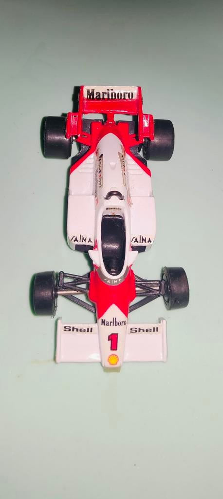 McLaren MP4/4 Ayrton Senna Modelauto, Hobby en Vrije tijd, Modelauto's | 1:18, Ophalen of Verzenden, Gebruikt, Auto, Overige merken