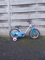 Kinderfiets B-Twin W14 14 inch., Ophalen, Zo goed als nieuw, Minder dan 16 inch, Zijwieltjes