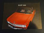 Leaflet BMW 1800, Ophalen of Verzenden, Zo goed als nieuw, BMW