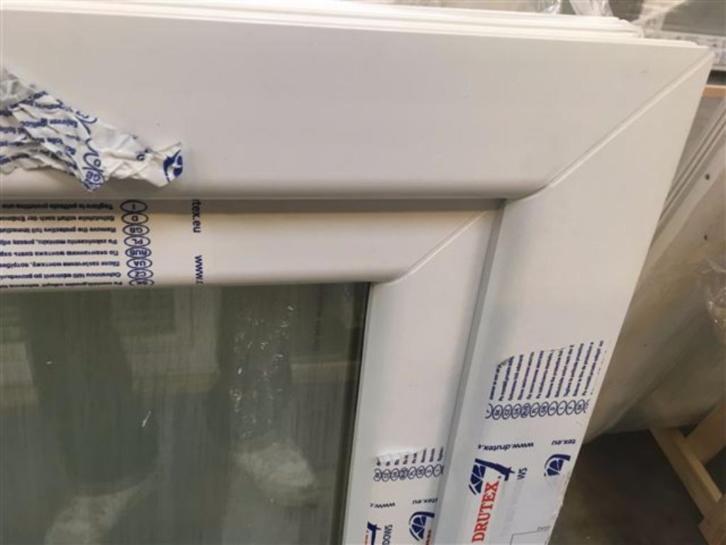 Kunststof kozijn draaikiep-vast 200 x 110, Niet ingevuld, Kunststof, Raamkozijn, Niet ingevuld